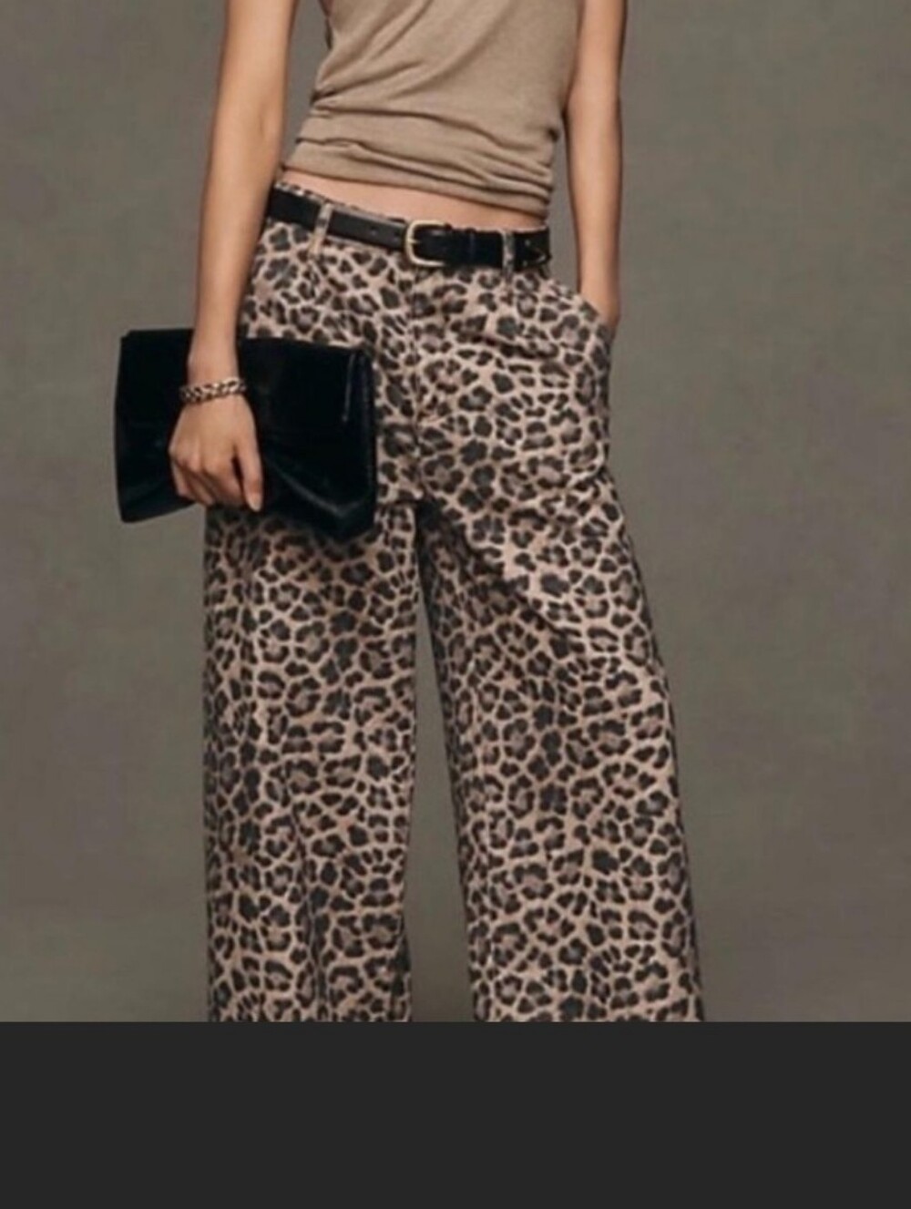 Pilcro Animal Print Jeans * NWOT *Size 32 (No Size Tag)